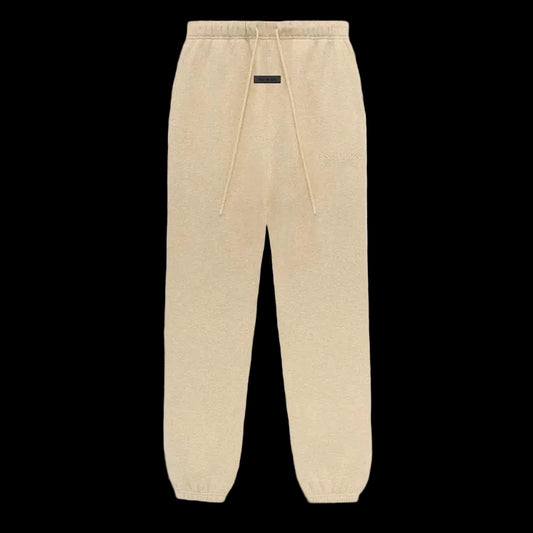 ESSENTIALS Cream Cloud Series FOG Silicone Letter Sweatpants (ESS3006)
