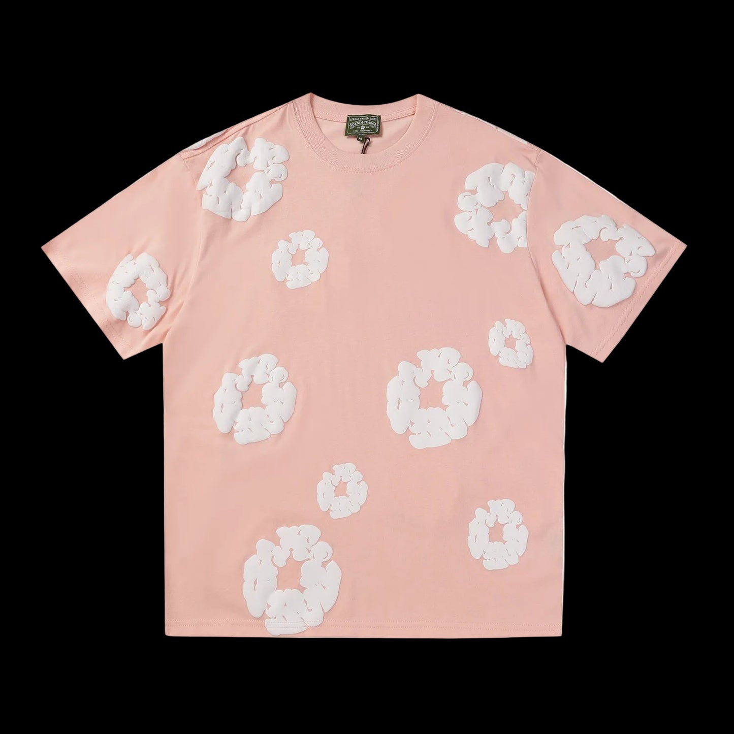 Denim Tears Cotton Wreath Oversized Tee – Dusty Rose