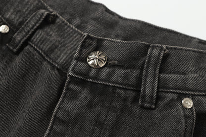Chrome Hearts Black Ember Carpenter Shorts