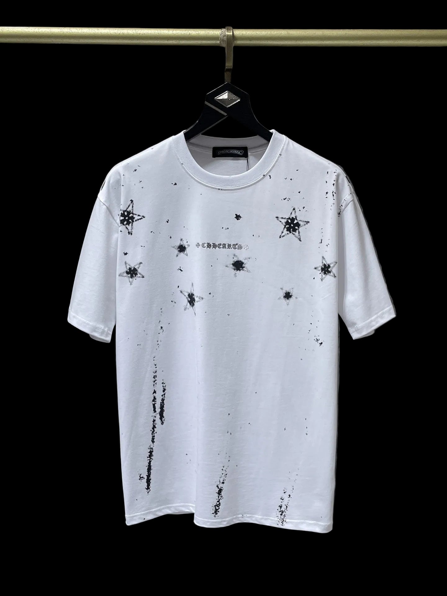 Chrome Hearts White Splatter Streetwear Tee