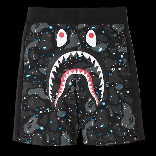 BAPE Black Streetwear Essential Shorts