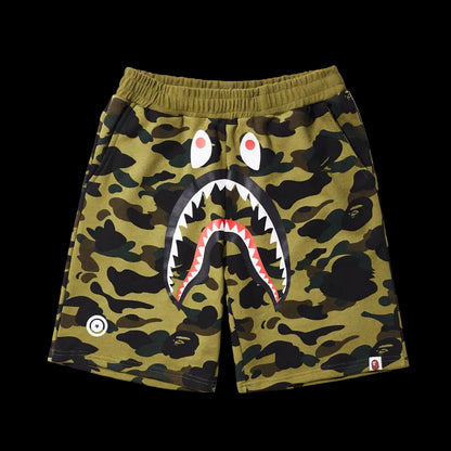 BAPE Mud Brown Streetwear Cargo Shorts