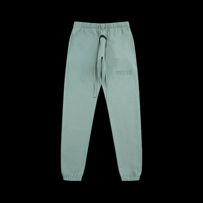 ESSENTIALS Light Blue Straight-Leg Sweatpants