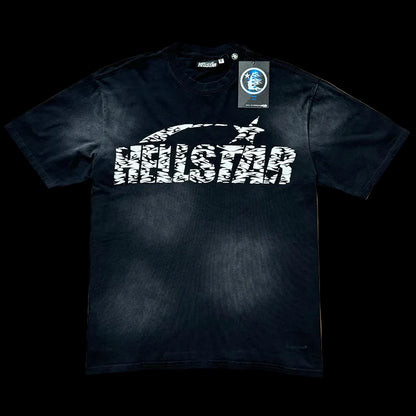 Hellstar 6811 Vintage Washed Black Tee – P55 Edition