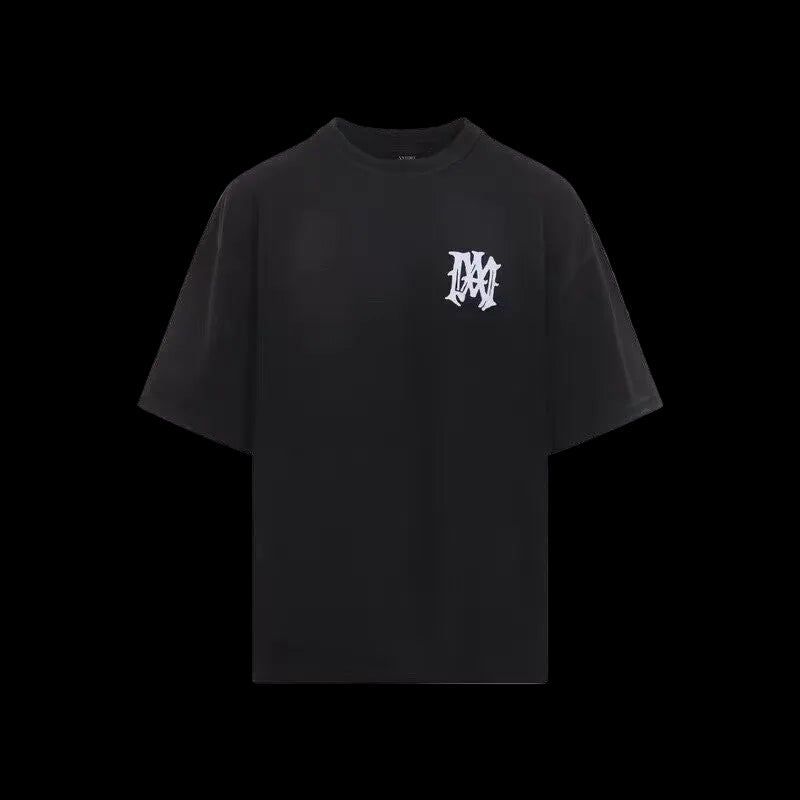 AMIRI Black Heavyweight Double Yarn Streetwear Tee