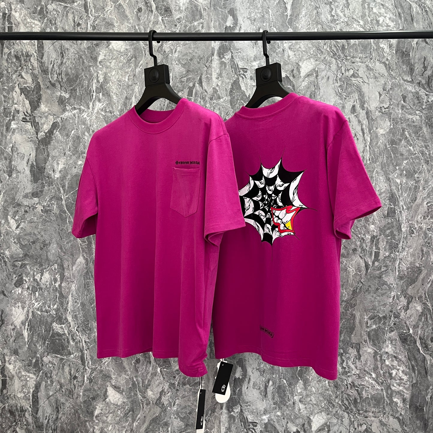 Chrome Hearts Pink Hype Streetwear Tee