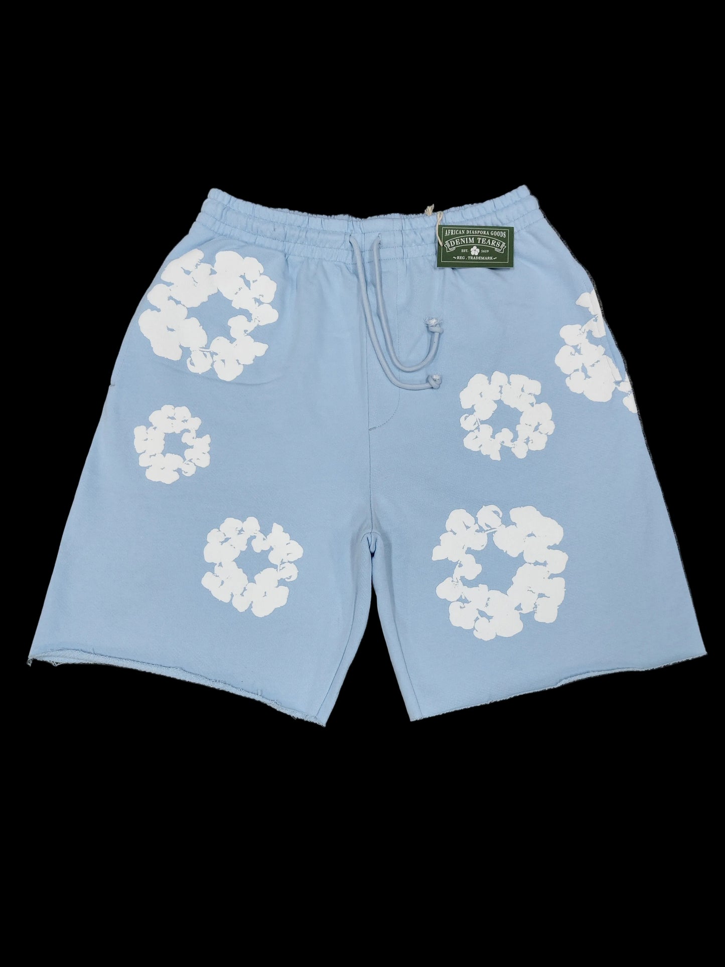 Denim Tears Web Denim Shorts – DTS0128 Light Blue