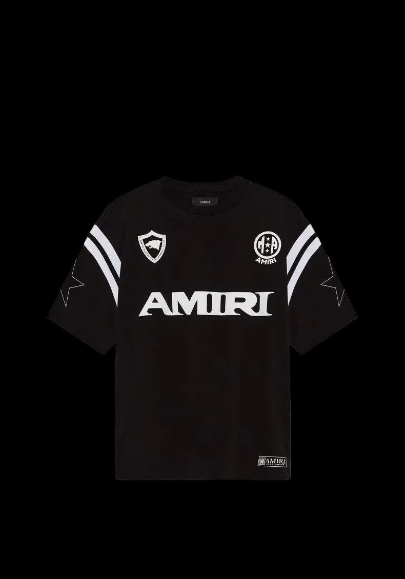AMIRI Noir Heavyweight Letter Tee — Black Edition