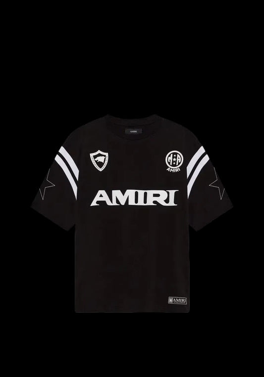 AMIRI Noir Heavyweight Letter Tee — Black Edition