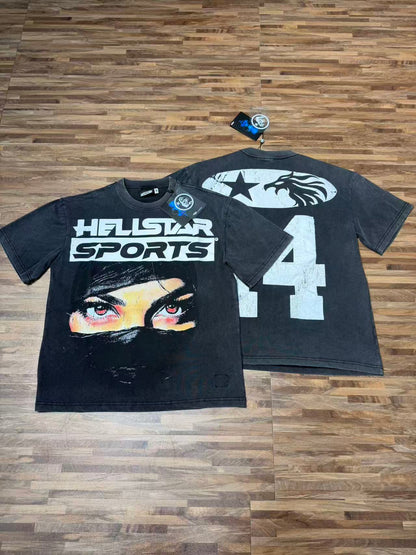 Hellstar 963 Vintage Washed Black Tee – P536 Edition