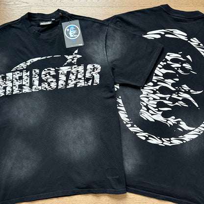 Hellstar 6811 Vintage Washed Black Tee – P55 Edition