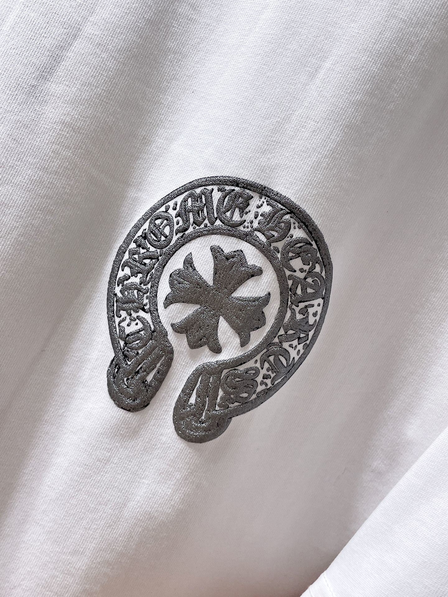 Chrome Hearts White Luxe Streetwear Tee