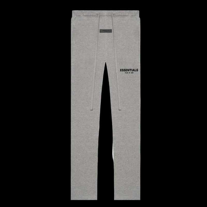 ESSENTIALS Grey Straight-Leg Sweatpants