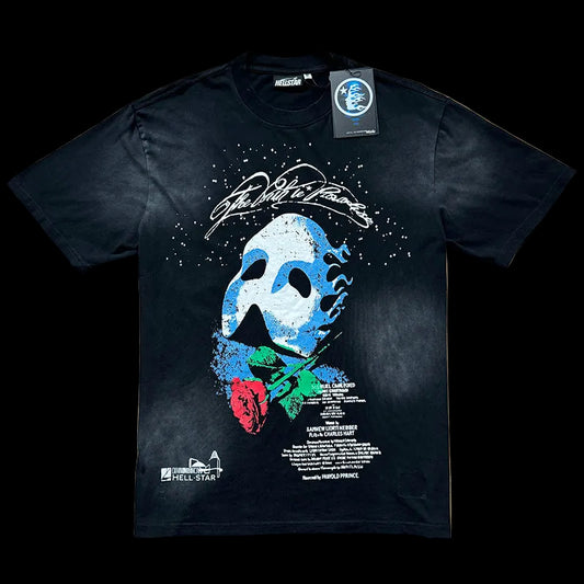 Hellstar 6808 Vintage Washed Black Tee – P56 Edition