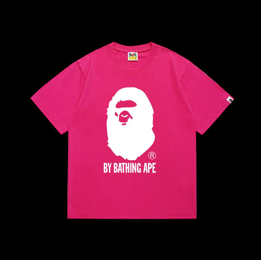 BAPE Soft Pink Hype Streetwear Tee