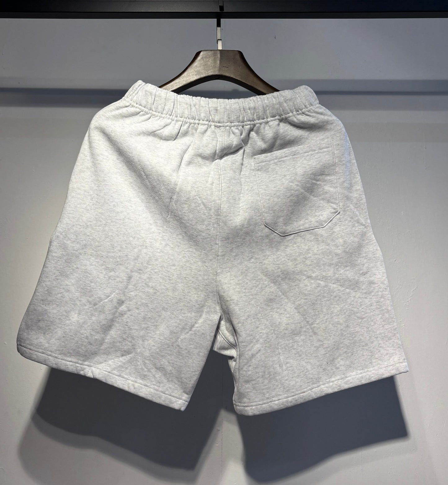 AMIRI Cloudwave Fleece Shorts — White Edition