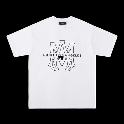 AMIRI Ivory Heavyweight Double Yarn Essential Tee — White Edition