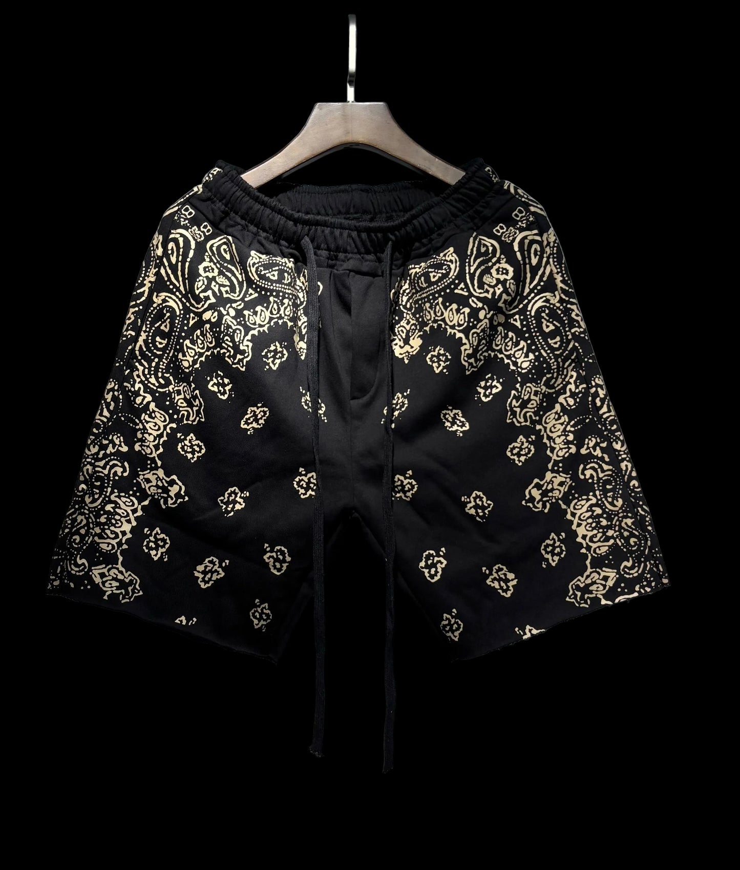 AMIRI Black Gold Luxe Terry Shorts
