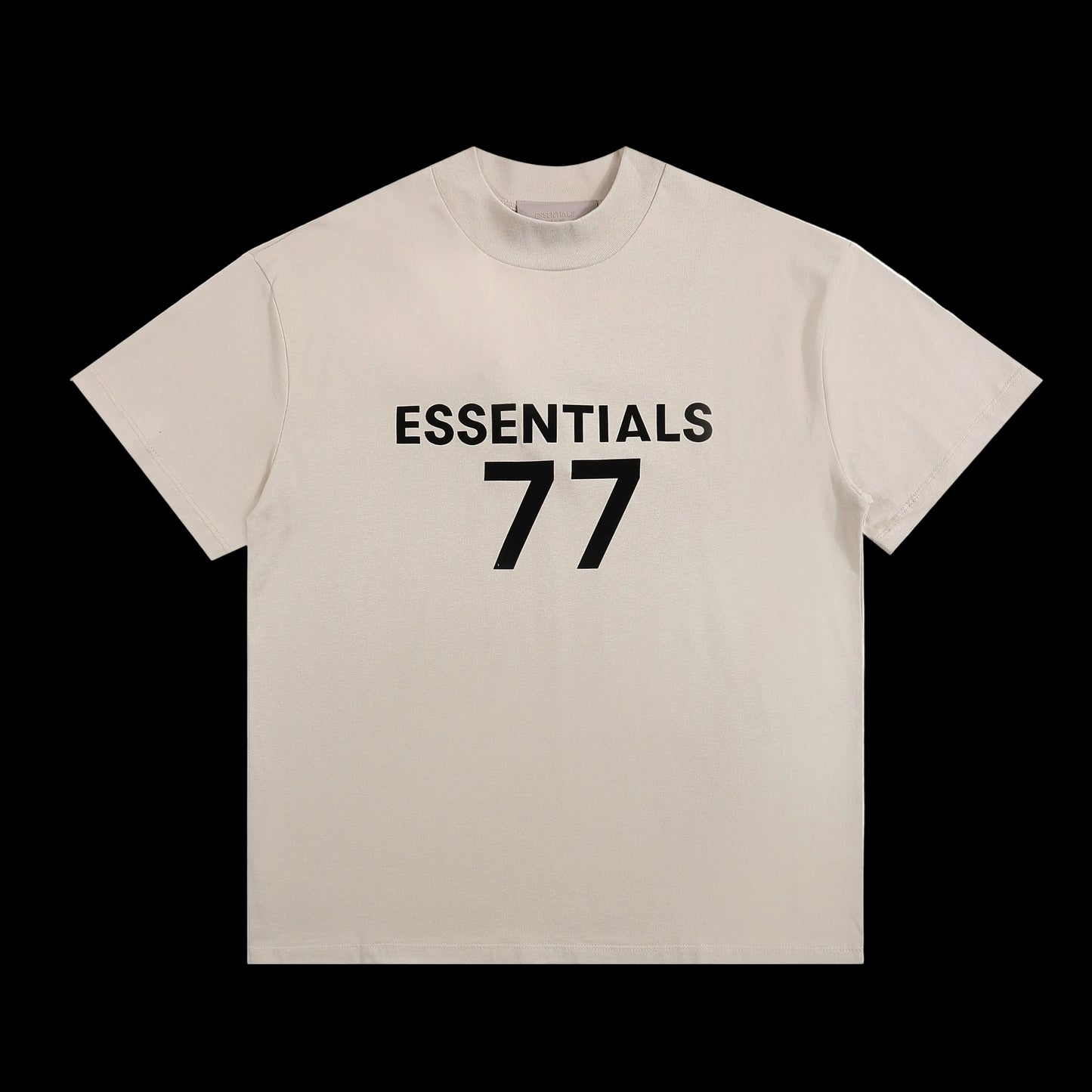 ESSENTIALS Light Cream Oversized Tee